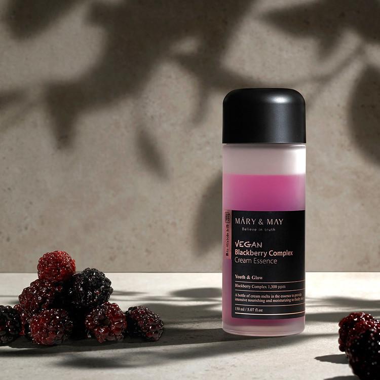 [MARY&MAY] Vegan Blackberry Complex Cream Essence -140ml