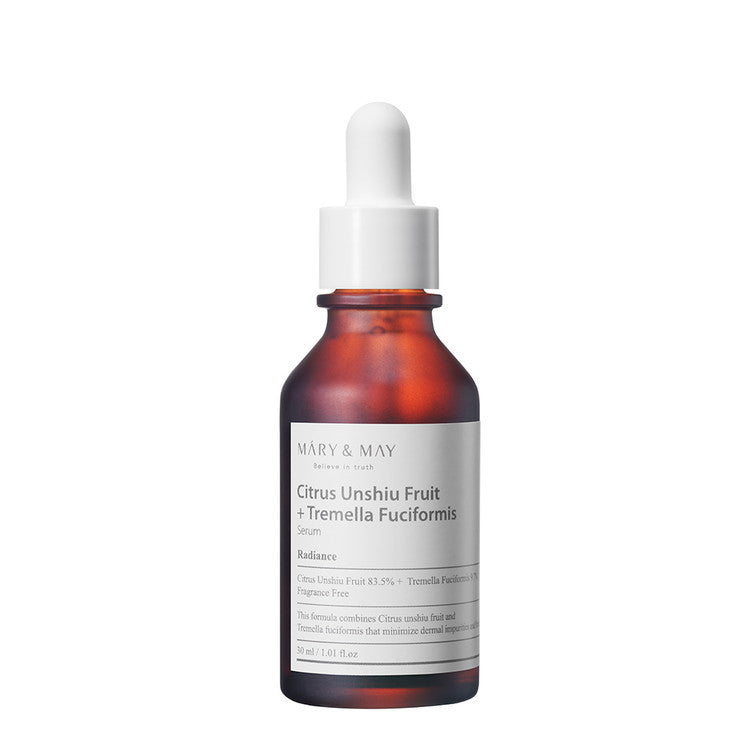 [Mary&May] Citrus Unshiu+Tremella Fuciformis Serum 30ml