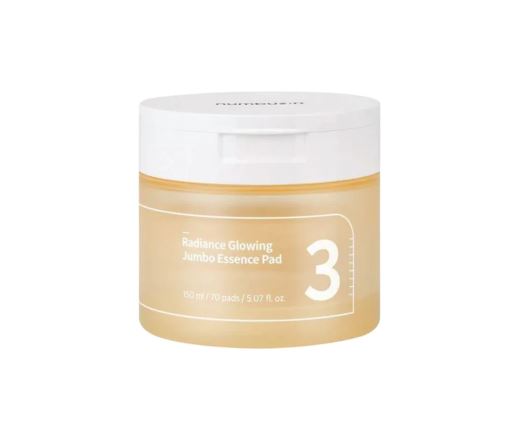 [Numbuzin] No.3 Radiance Glowing Jumbo Essence Pad 70Pads 150ml